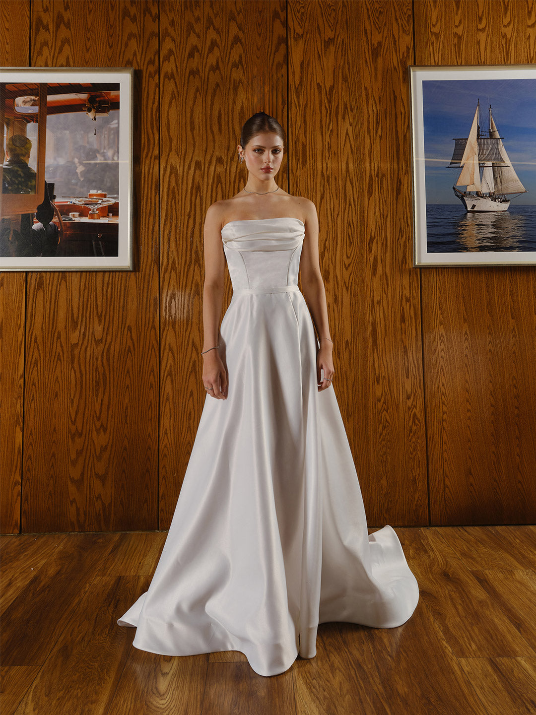 Vestido de Novia CHAMPAGNE – Luisa Nicholls - Main Image